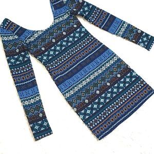 Size Small Stretchy Skin Tight Boho Dress